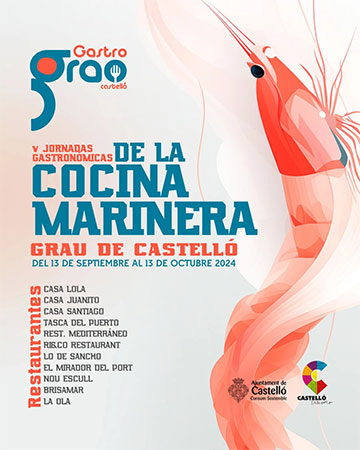 V Jornadas de cocina marinera en el Grao de Castellón