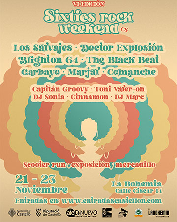 Festival Sixties Rock Weekend - La Bohemia -