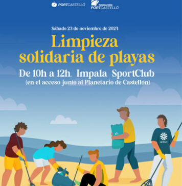 PortCastelló organiza una campaña de limpieza de playas en la zona del Planetario