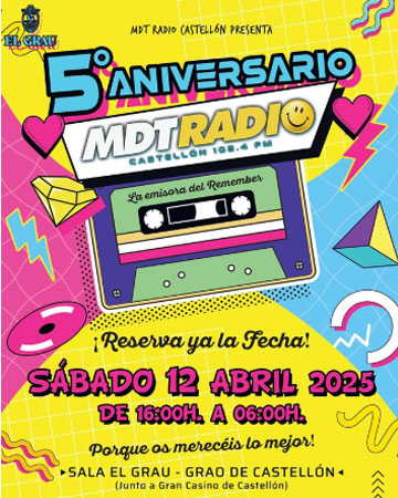 5 Aniversario MDT Radio Castellón